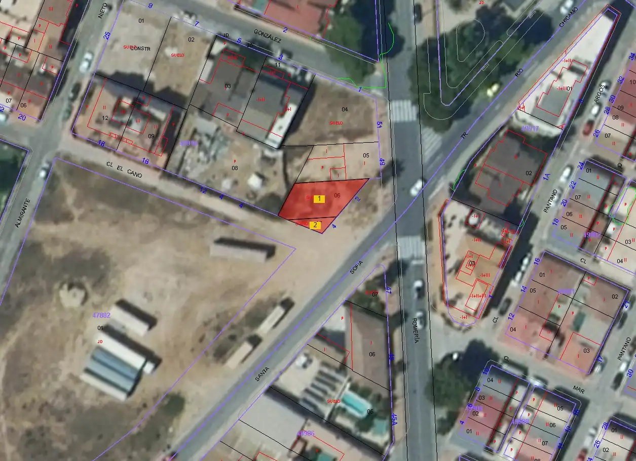 Residential land for sale in Avenida Romería de la Virgen del Carmen 1