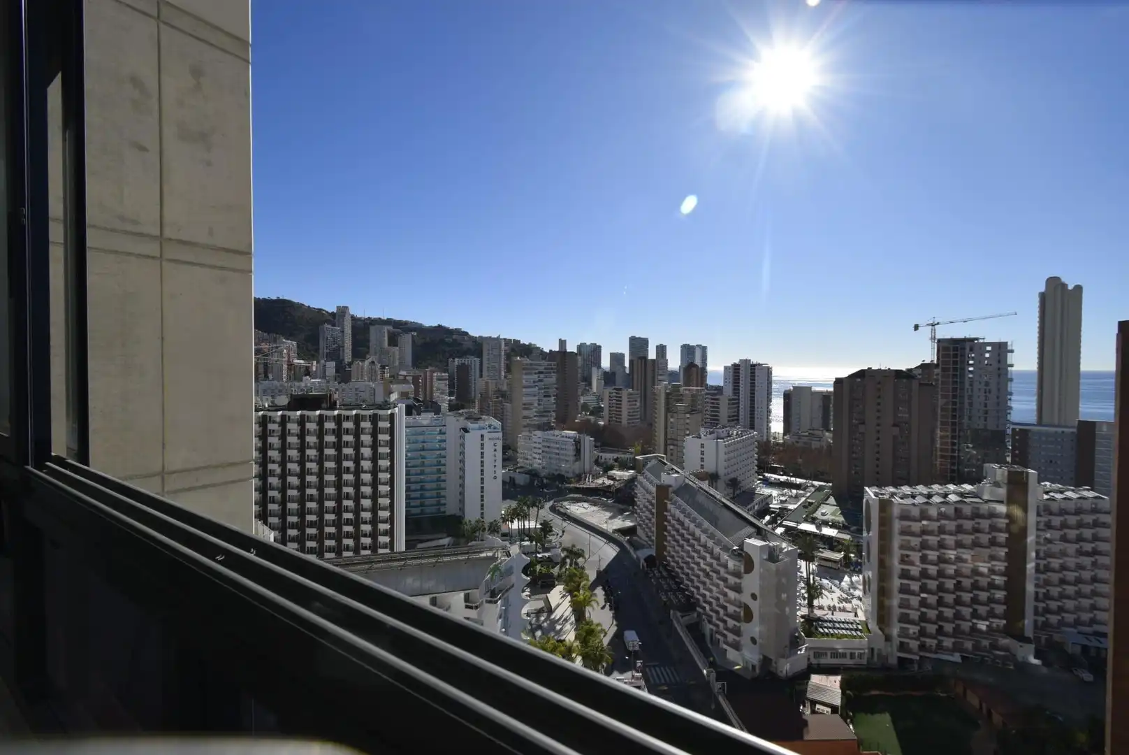 Vista exterior de Apartamento en venta en Benidorm con Aire acondicionado, Calefacción y Jardín privado