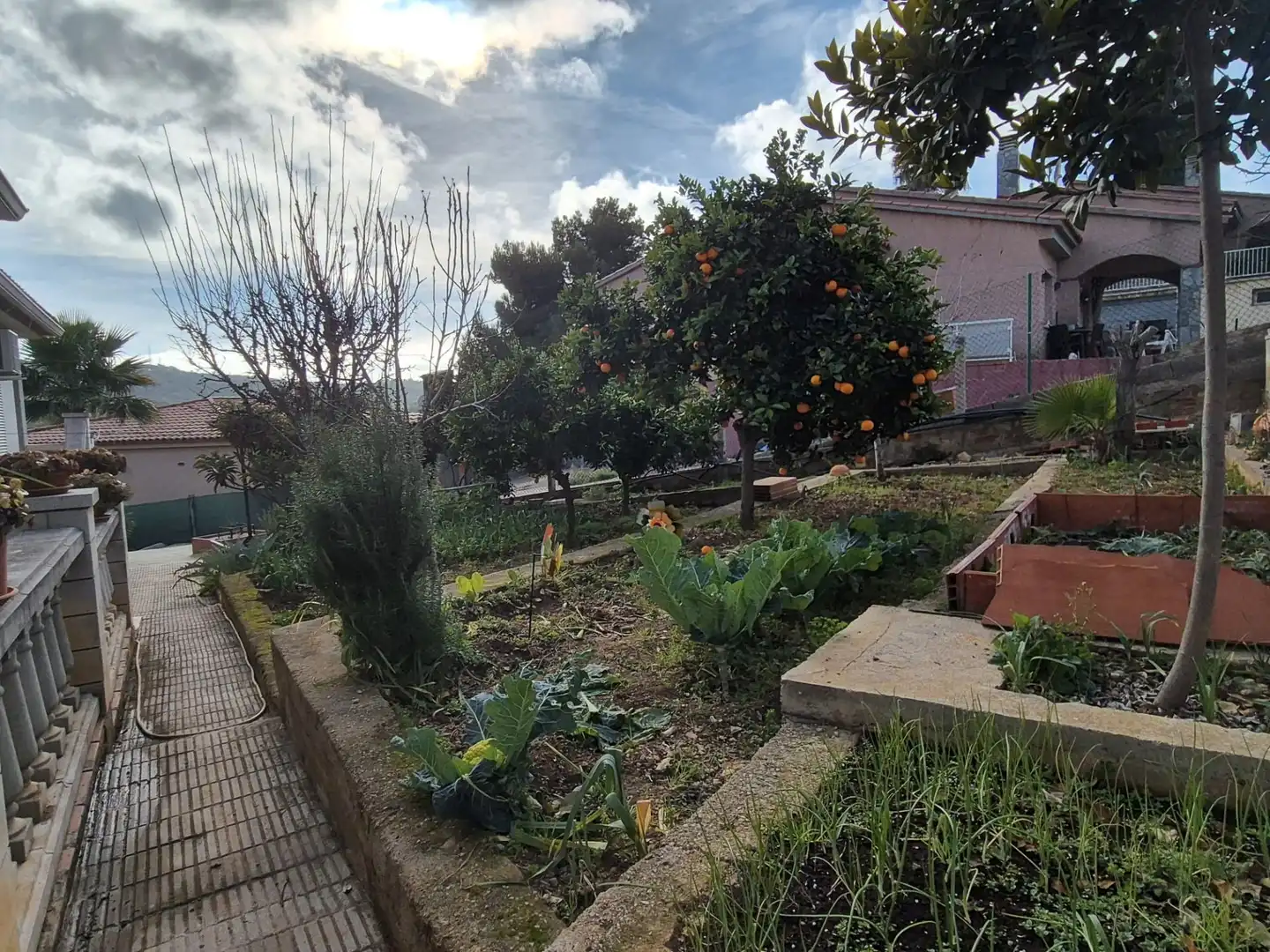 Garden of Houses for sale in Calafell  with Air Conditioner, Heating and Private garden