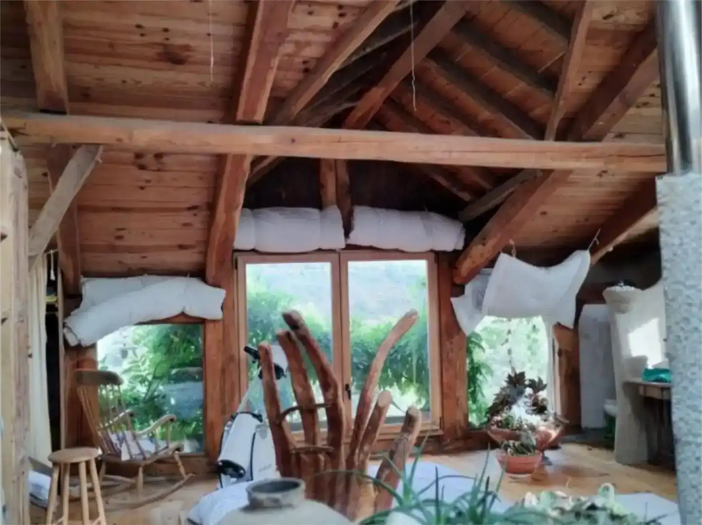 Comedor de Casa o chalet en venta en Chandrexa de Queixa con Jardín privado, Amueblado y Balcón