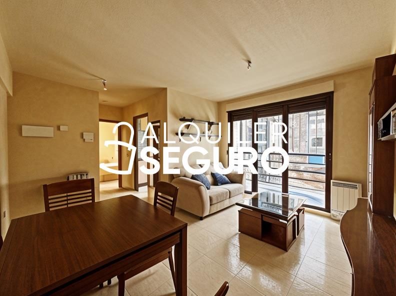 Living room of Flat to rent in Galapagar  with Heating and Furnished
