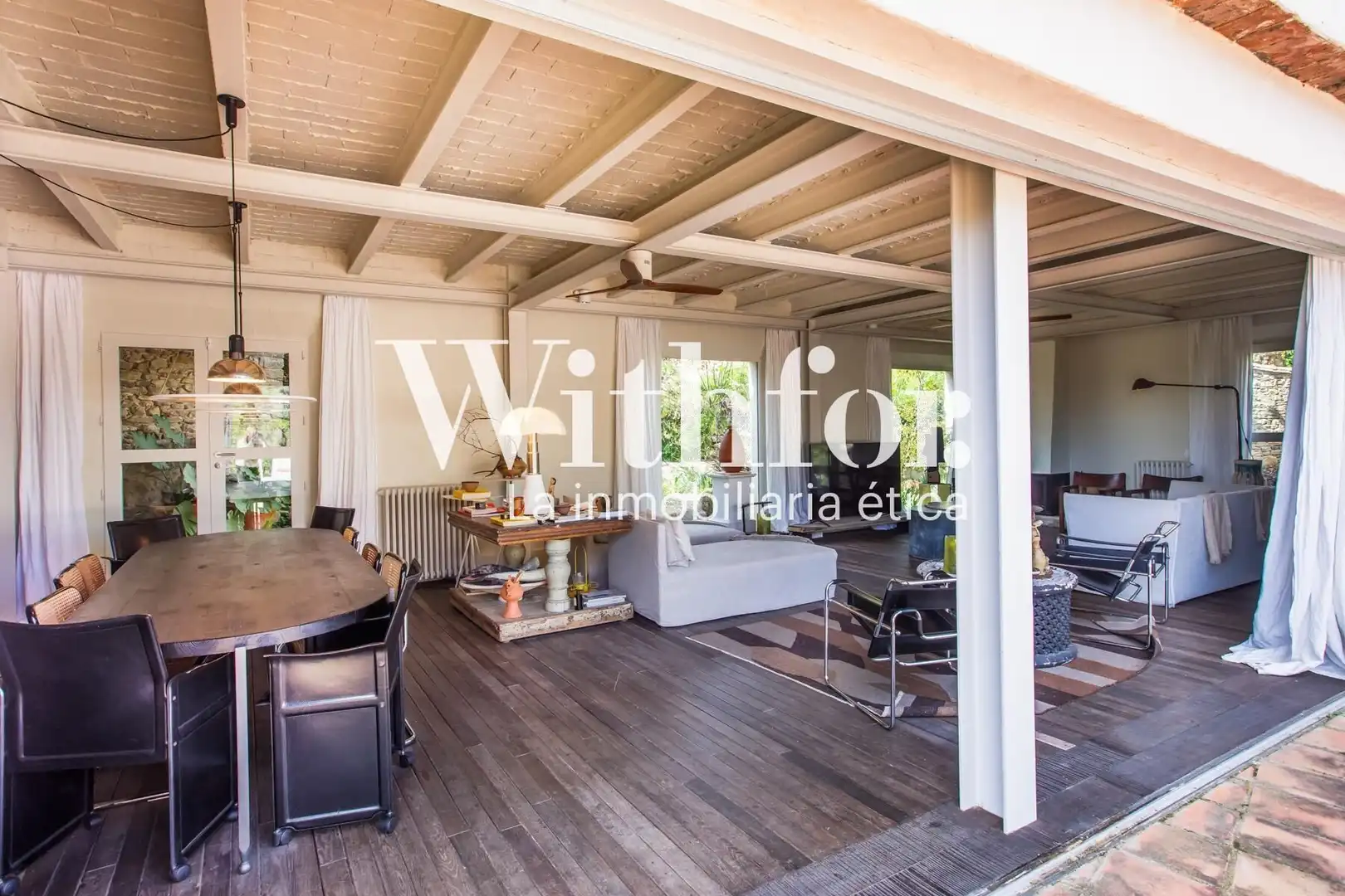 Terraza de Casa o chalet en venta en La Pera con Calefacción, Jardín privado y Terraza
