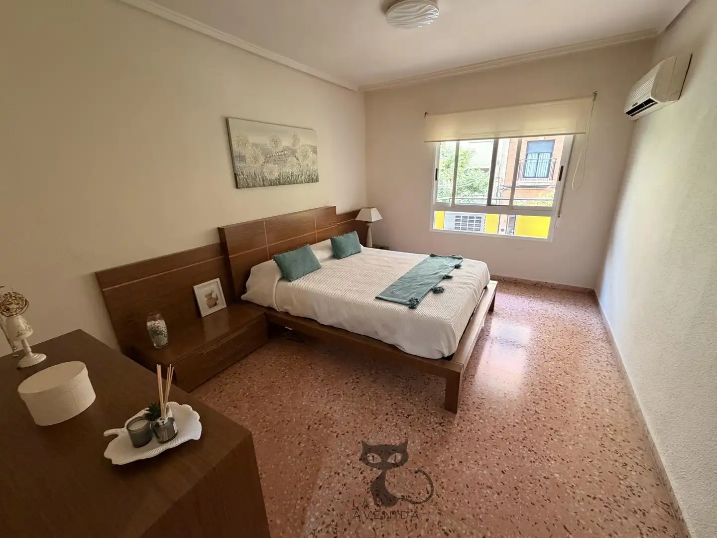 Schlafzimmer von Wohnungen zum Verkauf in Valencia mit Klimaanlage, Terrasse und Balkon