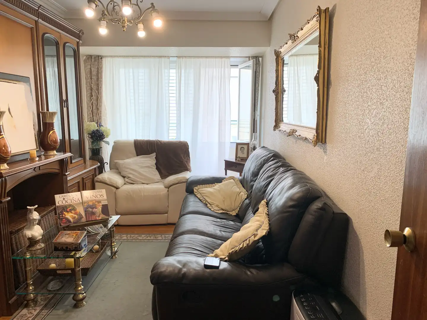 Living room of Flat for sale in Irun   with Heating and Furnished