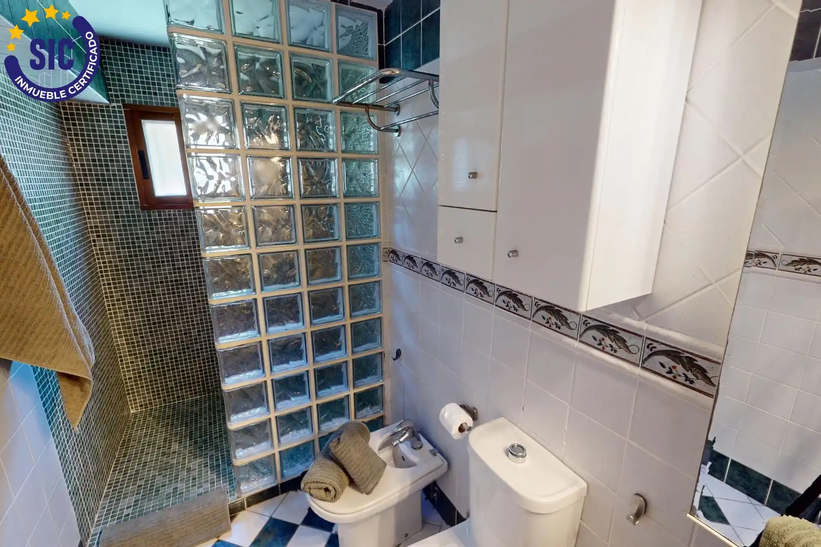 Baño de Casa o chalet en venta en Benicasim / Benicàssim con Aire acondicionado, Jardín privado y Terraza
