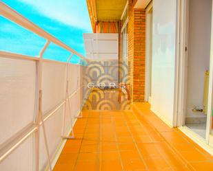 Balcony of Flat for sale in Mataró  with Heating, Terrace and Storage room