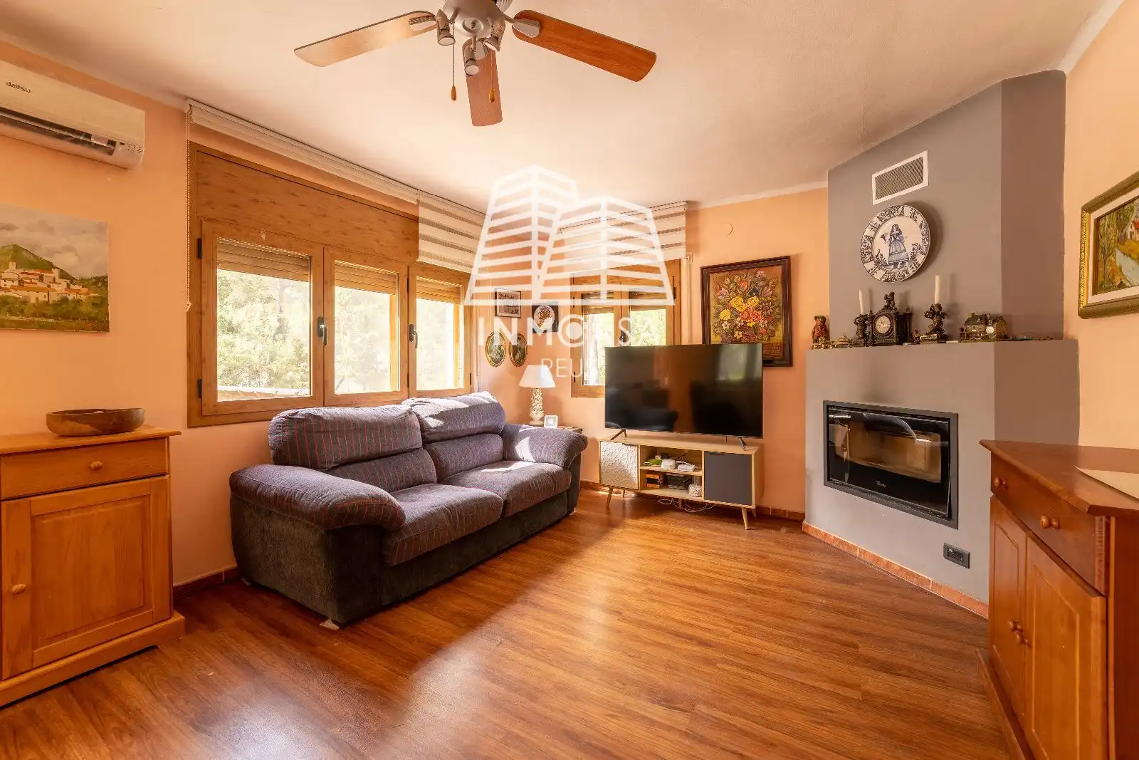 Sala de estar de Casa o chalet en venta en Pratdip con Aire acondicionado
