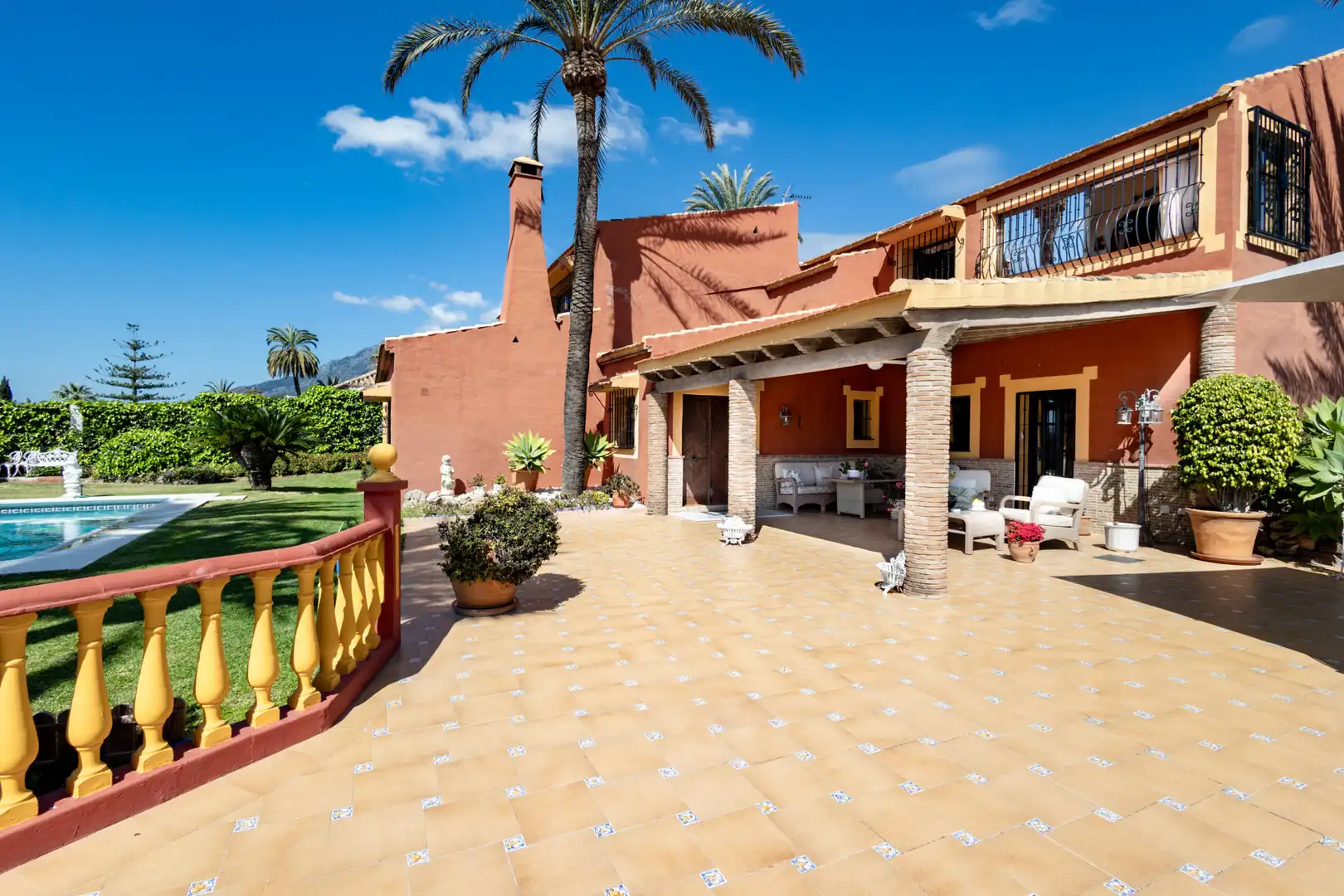 Garden of Houses for sale in Marbella  with Air Conditioner, Private garden and Terrace