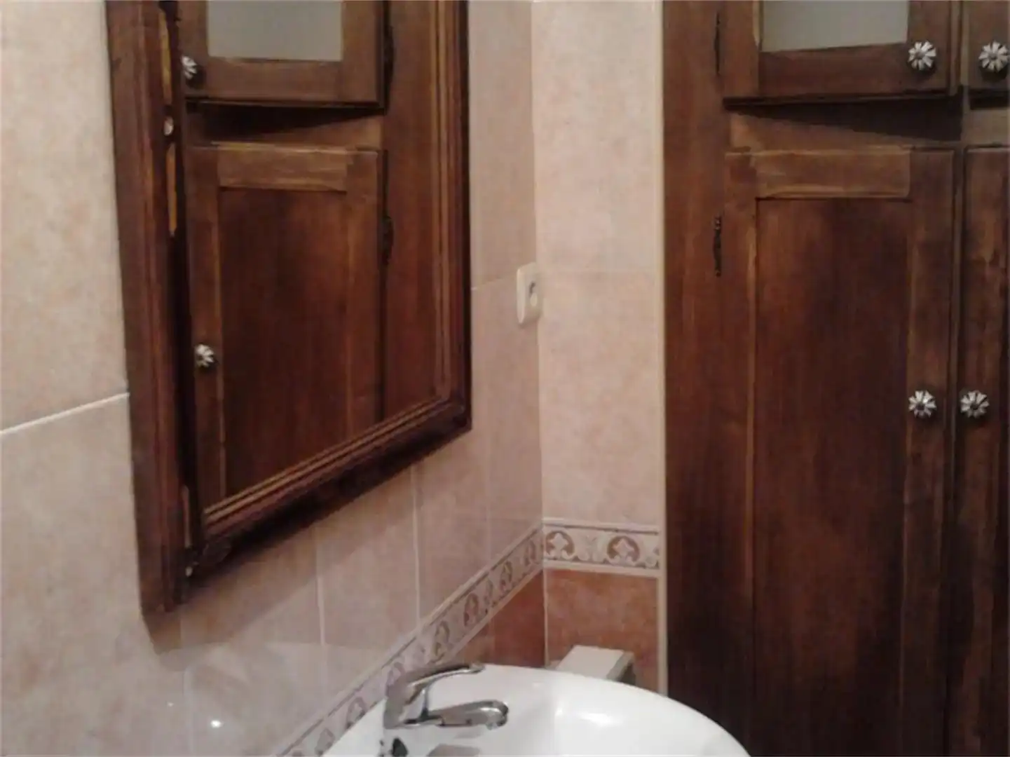 Baño de Piso de alquiler en Cangas del Narcea con Amueblado, Horno y Lavadora