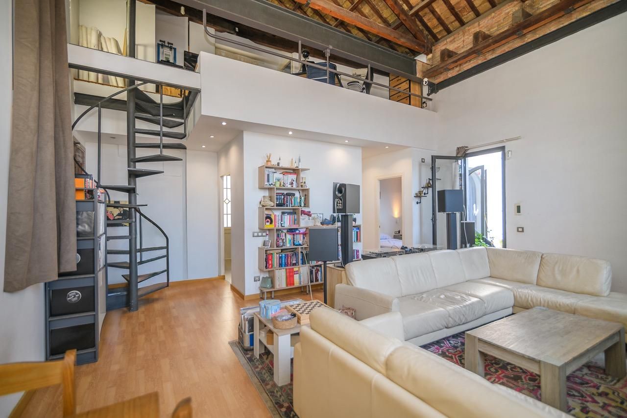 Living room of Attic for sale in Manresa  with Balcony