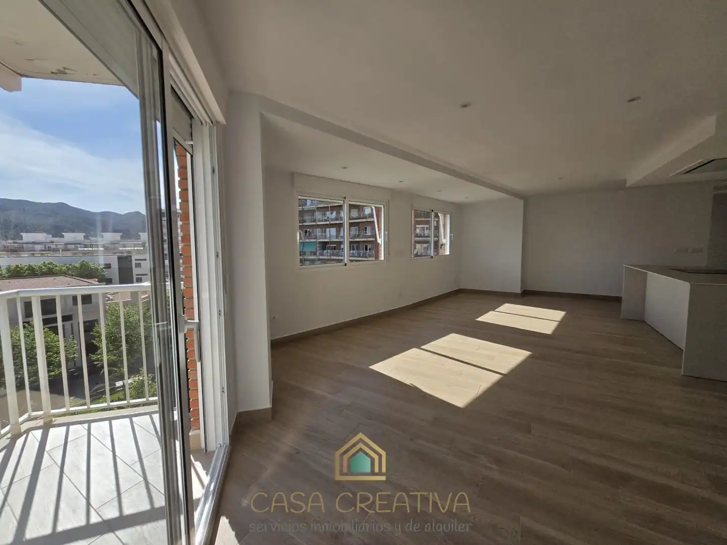 Sala d'estar de Pis de lloguer en Gandia amb Aire condicionat, Calefacció i Terrassa
