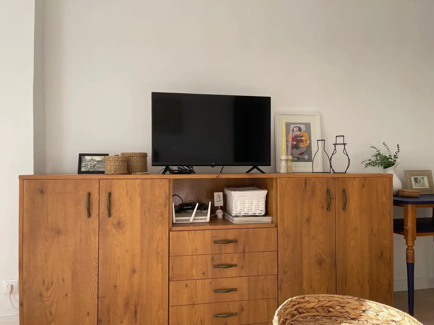 Sala de estar de Piso de alquiler en Málaga con Aire acondicionado, Amueblado y Lavadora