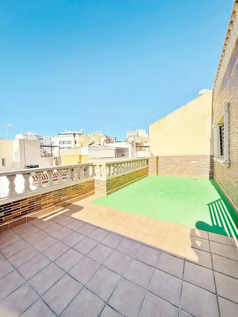 Terraza de Casa adosada en venta en Almería con Terraza, Trastero y Balcón