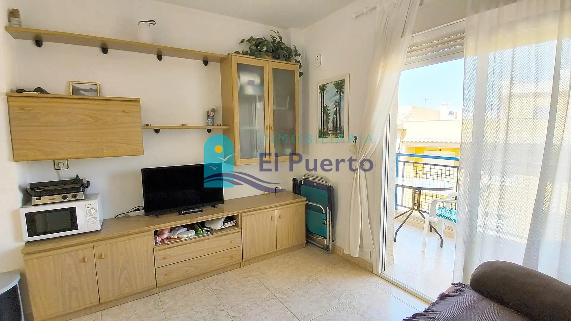 Vista exterior de Apartamento en venta en Mazarrón con Terraza, Amueblado y Alarma