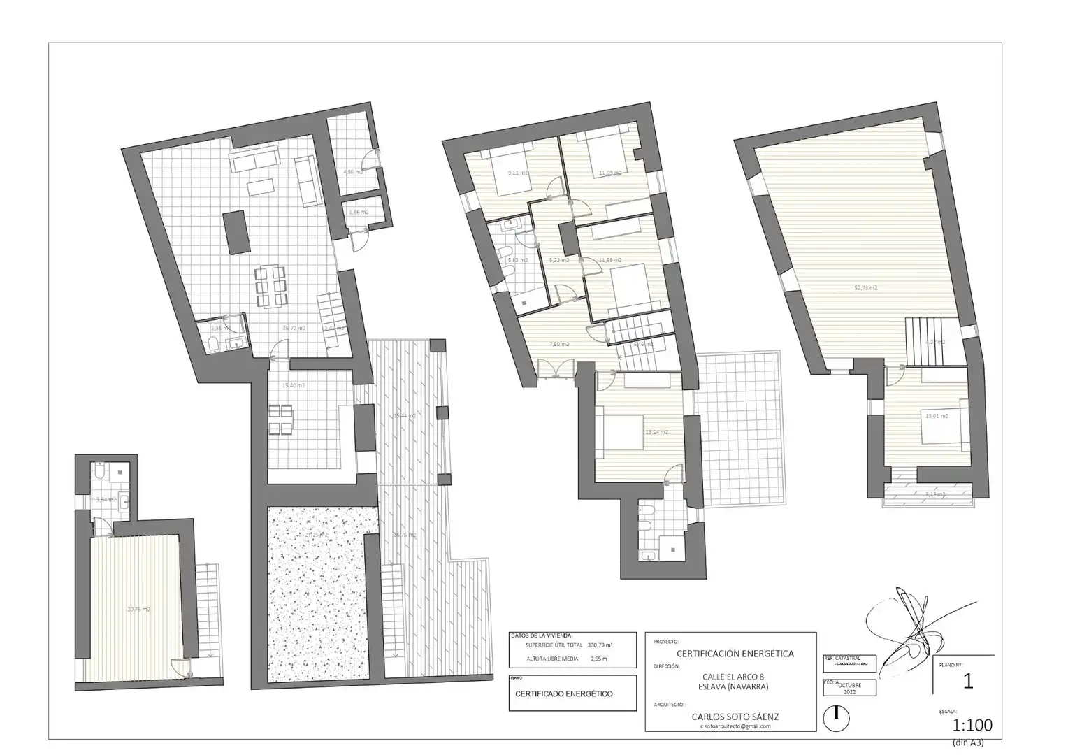 Finca rústica en venta en Eslava con Jardín privado, Terraza y Trastero
