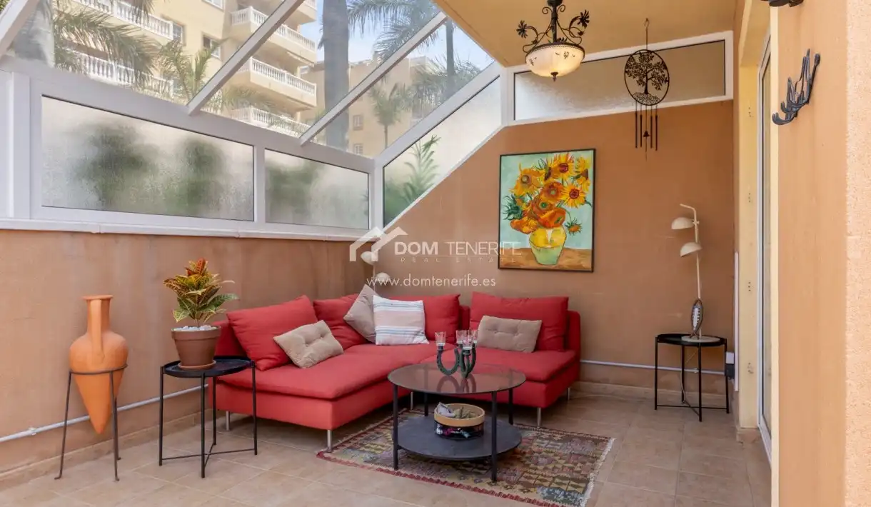 Terrace of Flat for sale in Arona  with Terrace, Swimming Pool and Furnished
