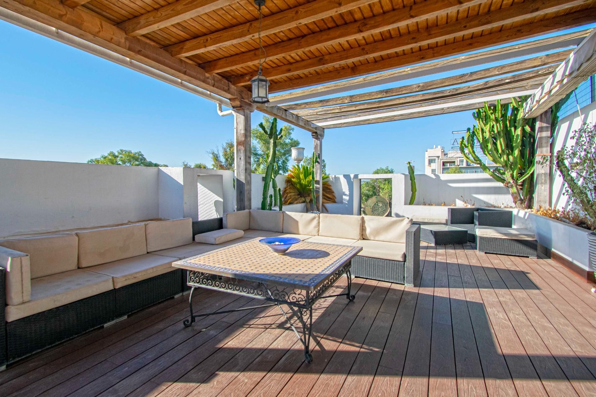 Terrace of Duplex for sale in  Sevilla Capital  with Private garden, Terrace and Storage room