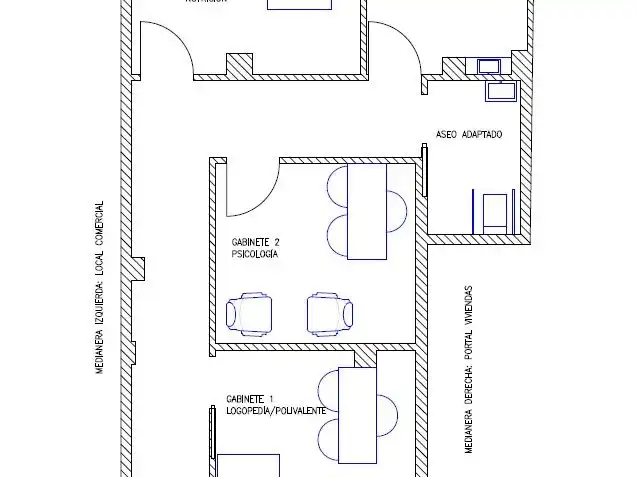 Office for rent in Sevilla  with Air Conditioner, Heating and Furnished