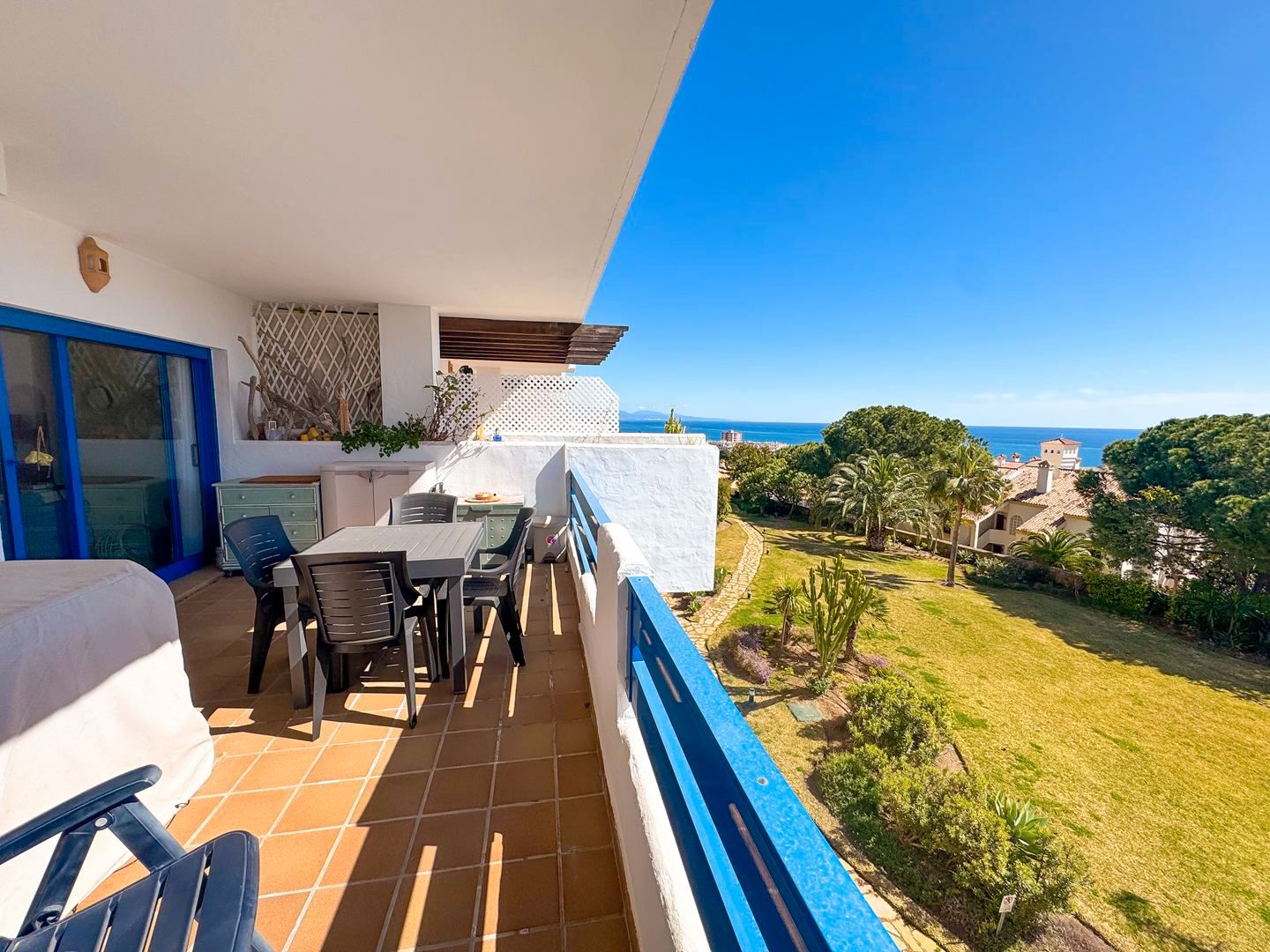 Jardín de Apartamento en venta en Manilva con Aire acondicionado, Calefacción y Terraza