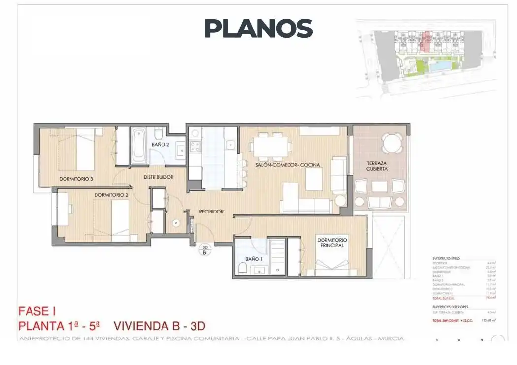 Appartamento con piscina in vendita a Delicias, imagen 18