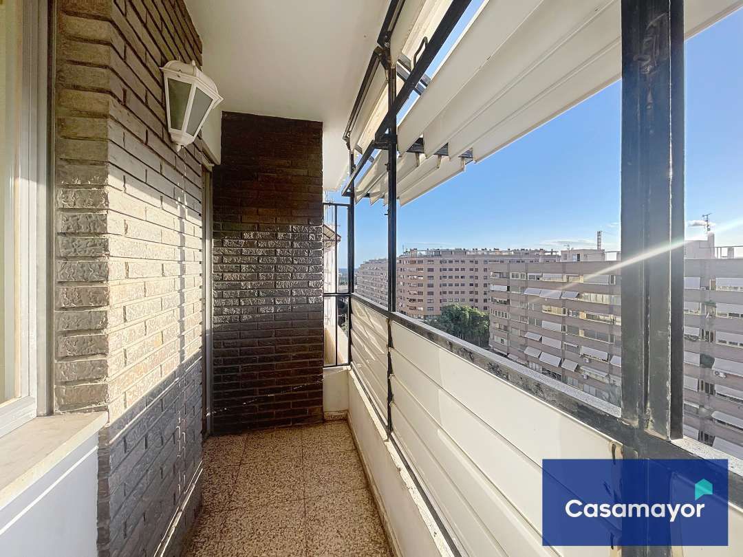 Balcony of Flat for sale in Alicante / Alacant  with Air Conditioner and Heating