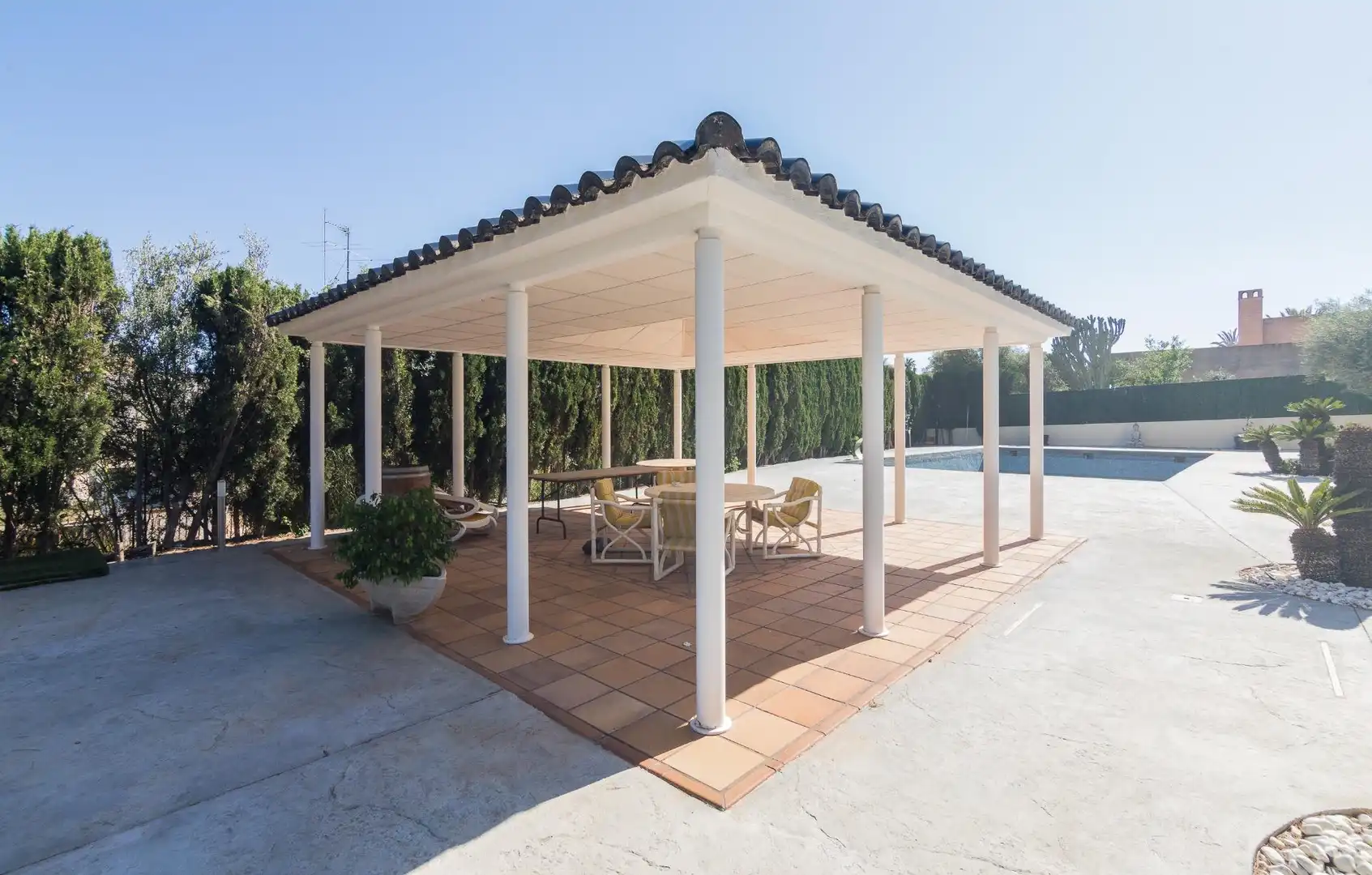 Terraza de Casa o chalet en venta en Elche / Elx con Aire acondicionado, Jardín privado y Terraza