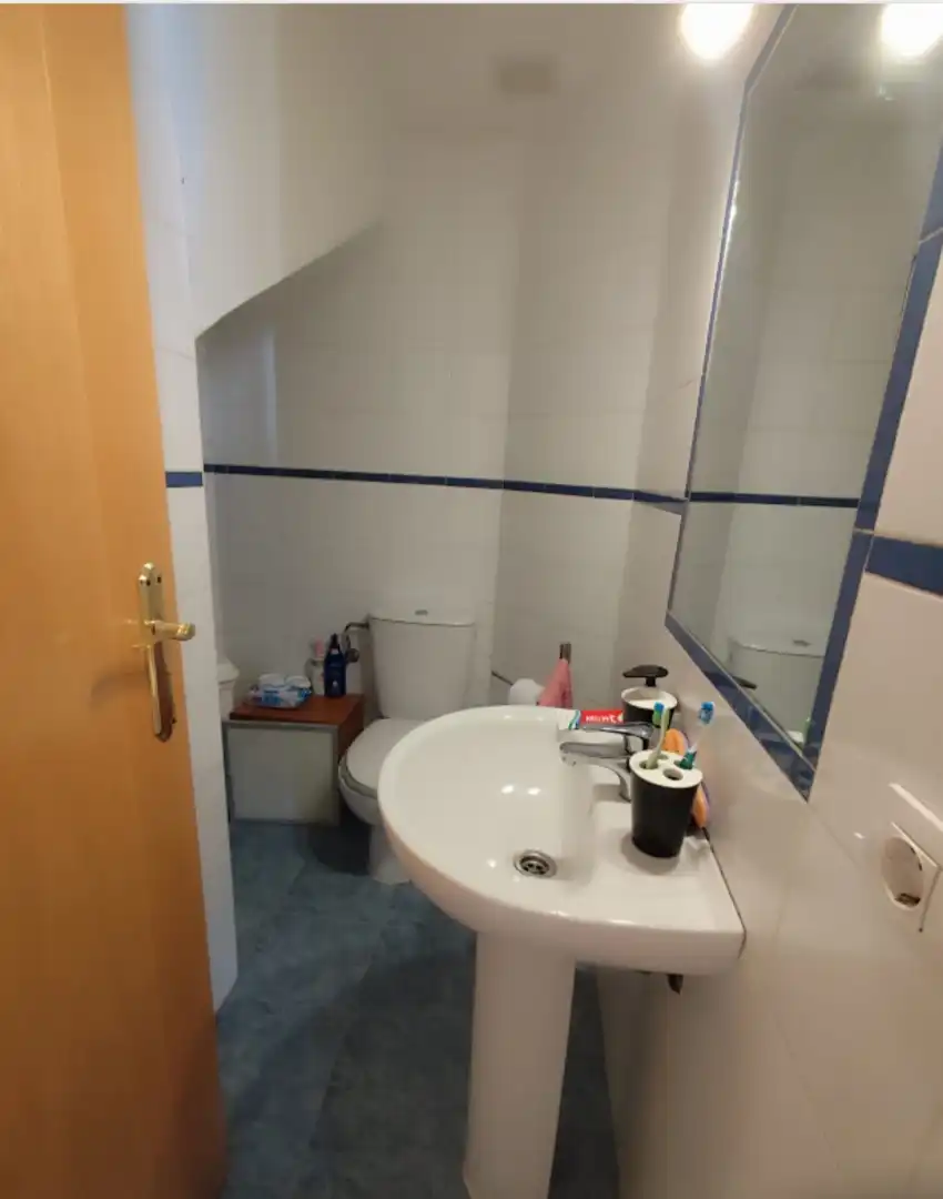 Bany de Casa o xalet de lloguer en Burgos amb Calefacció, Parquet i Moblat