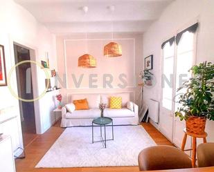 Living room of Apartment to rent in  Barcelona Capital  with Air Conditioner, Heating and Storage room