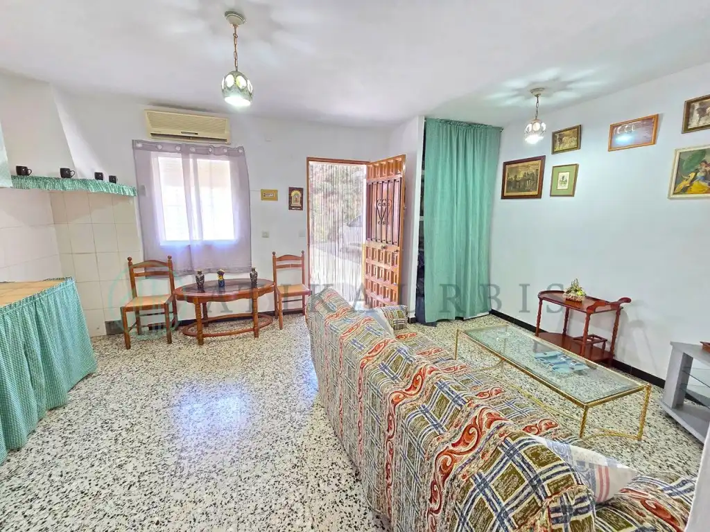 Sala de estar de Casa o chalet en venta en Álora con Jardín privado