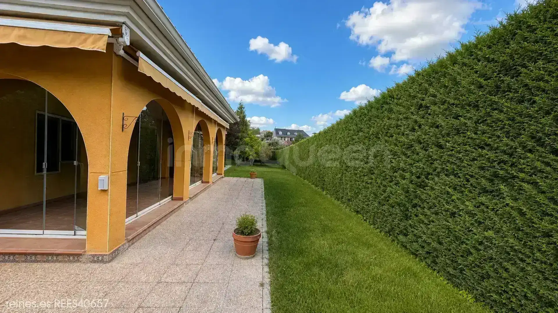 Terrassa de Casa o xalet en venda en Villaviciosa de Odón amb Calefacció i Jardí privat