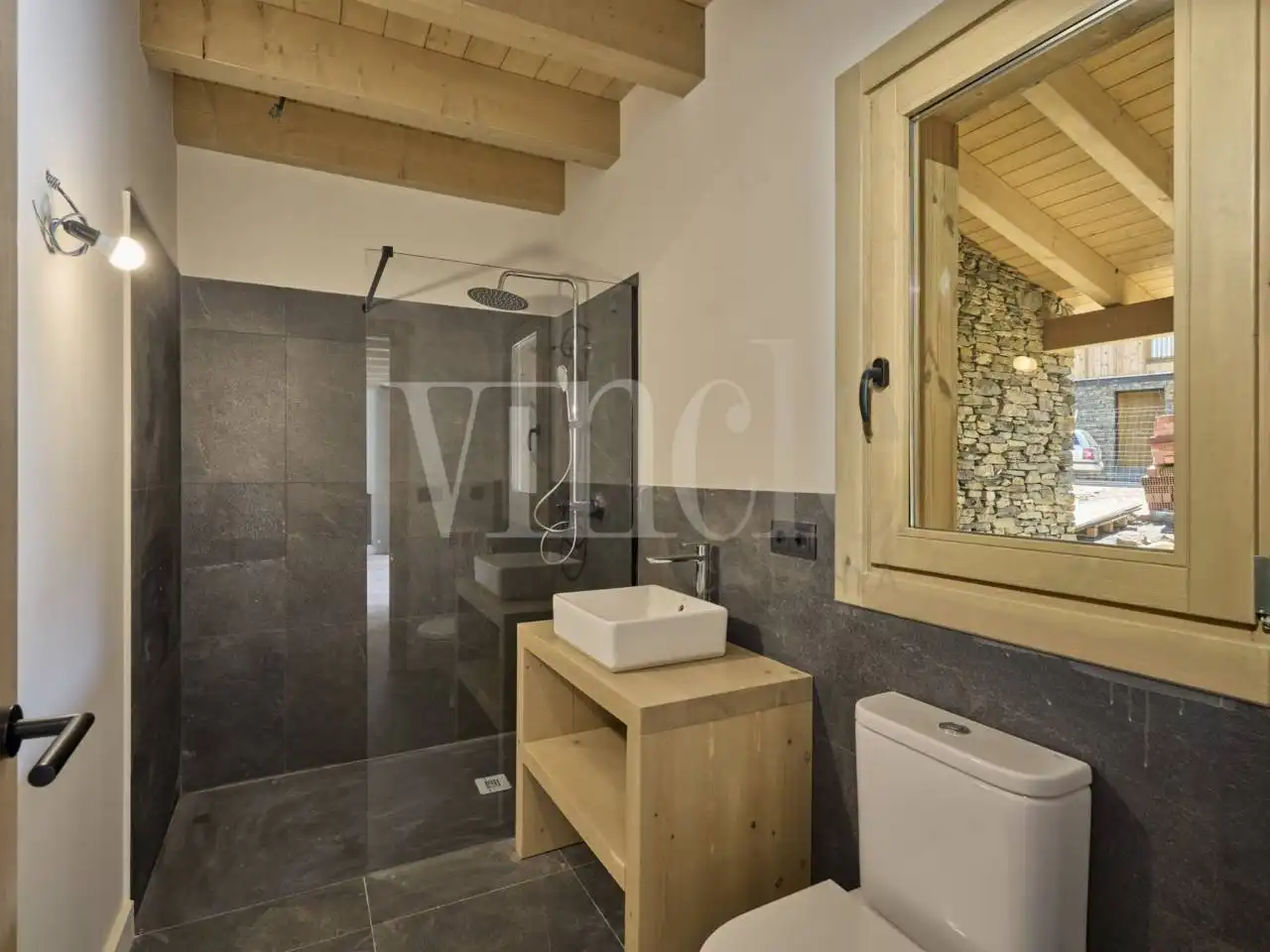 Bathroom of Detached homes for sale in Puigcerdà  with Heating, Private garden and Parquet flooring