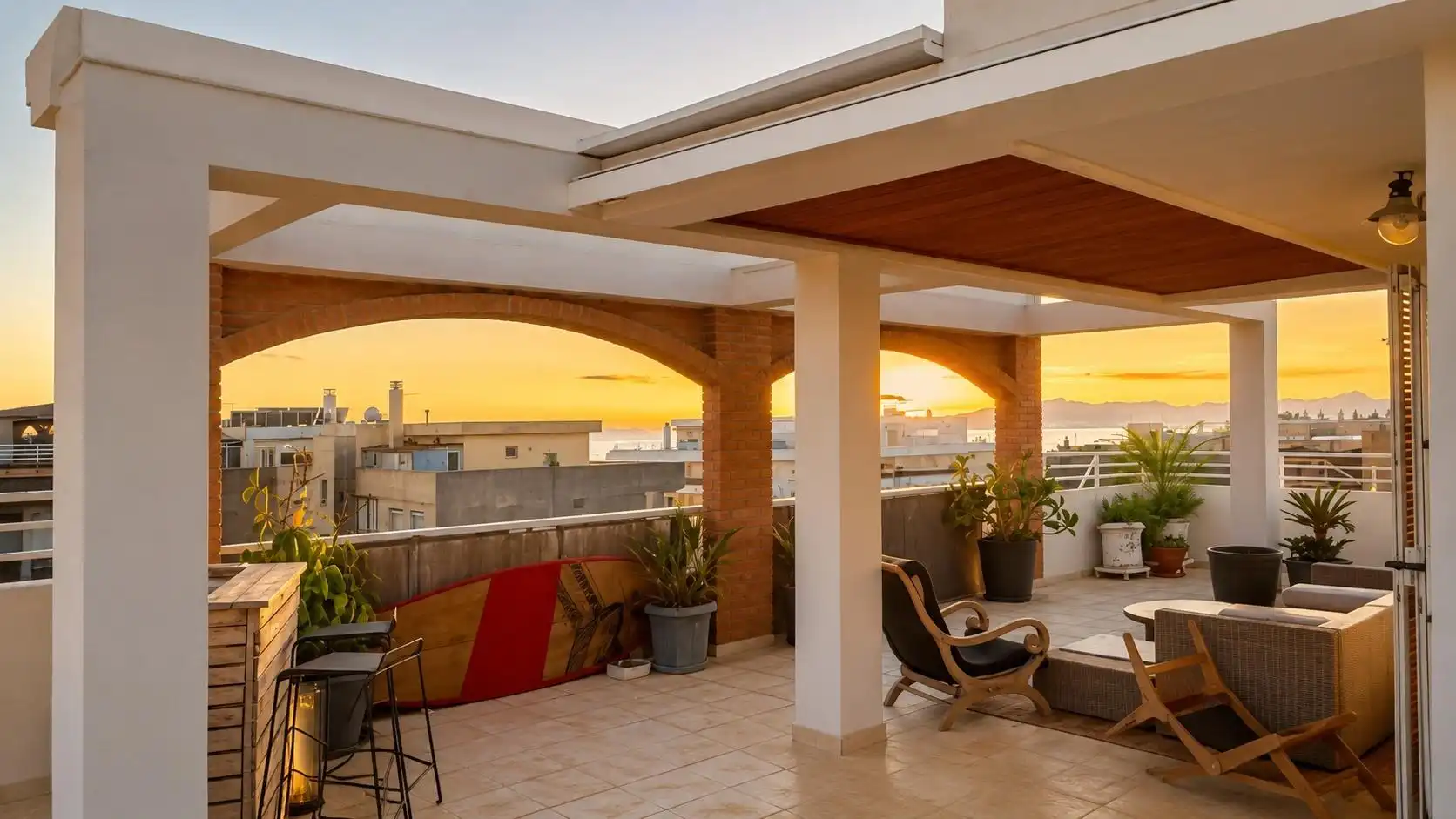 Terrace of Attic for sale in Salou  with Parquet flooring, Terrace and Storage room