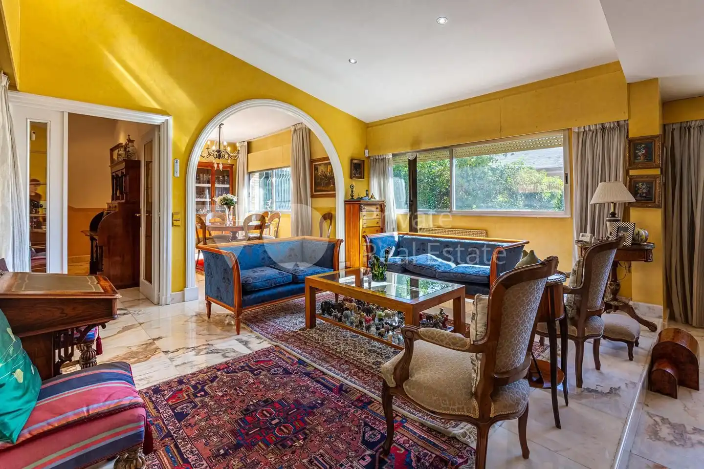 Living room of Houses for sale in Majadahonda  with Air Conditioner, Heating and Private garden