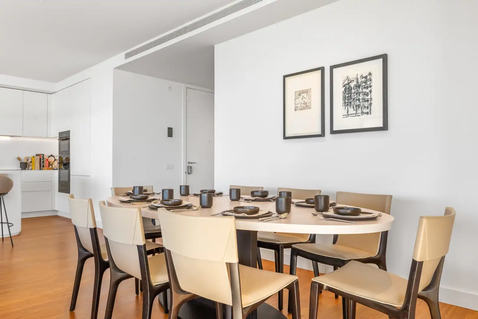 Dining room of Flat for sale in Barcelona  with Air Conditioner, Heating and Terrace