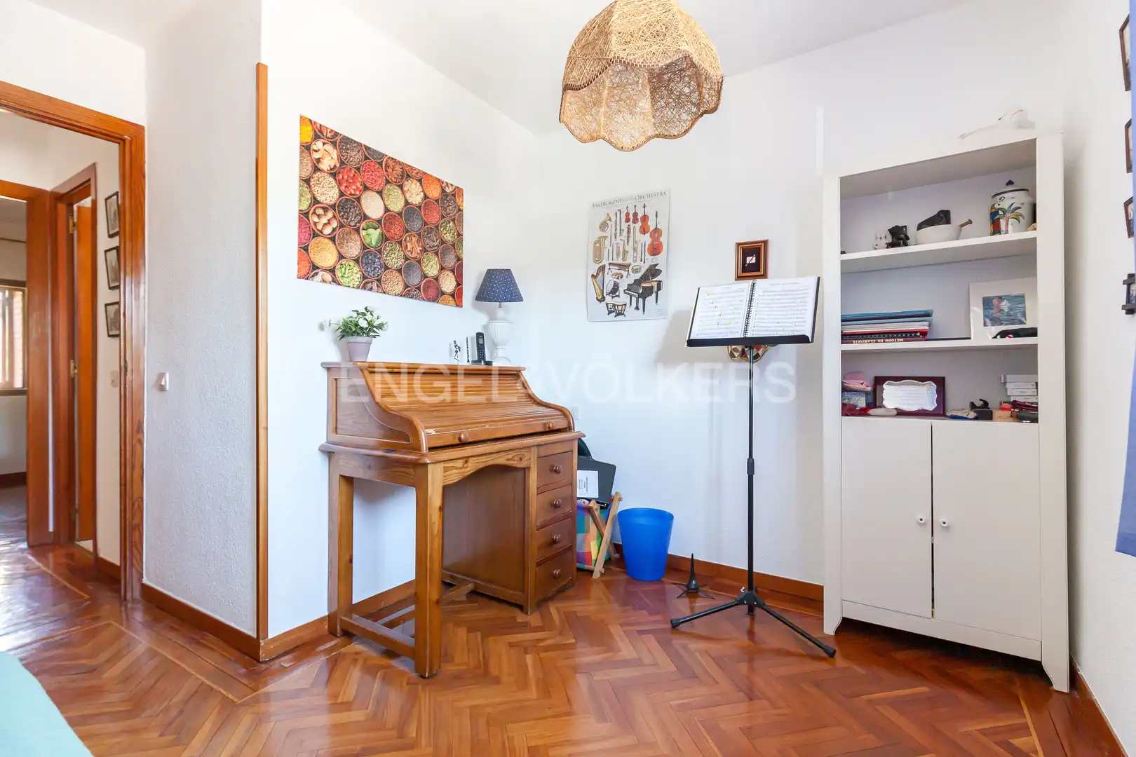 Dormitori de Casa adosada en venda en Alcobendas amb Aire condicionat, Calefacció i Jardí privat