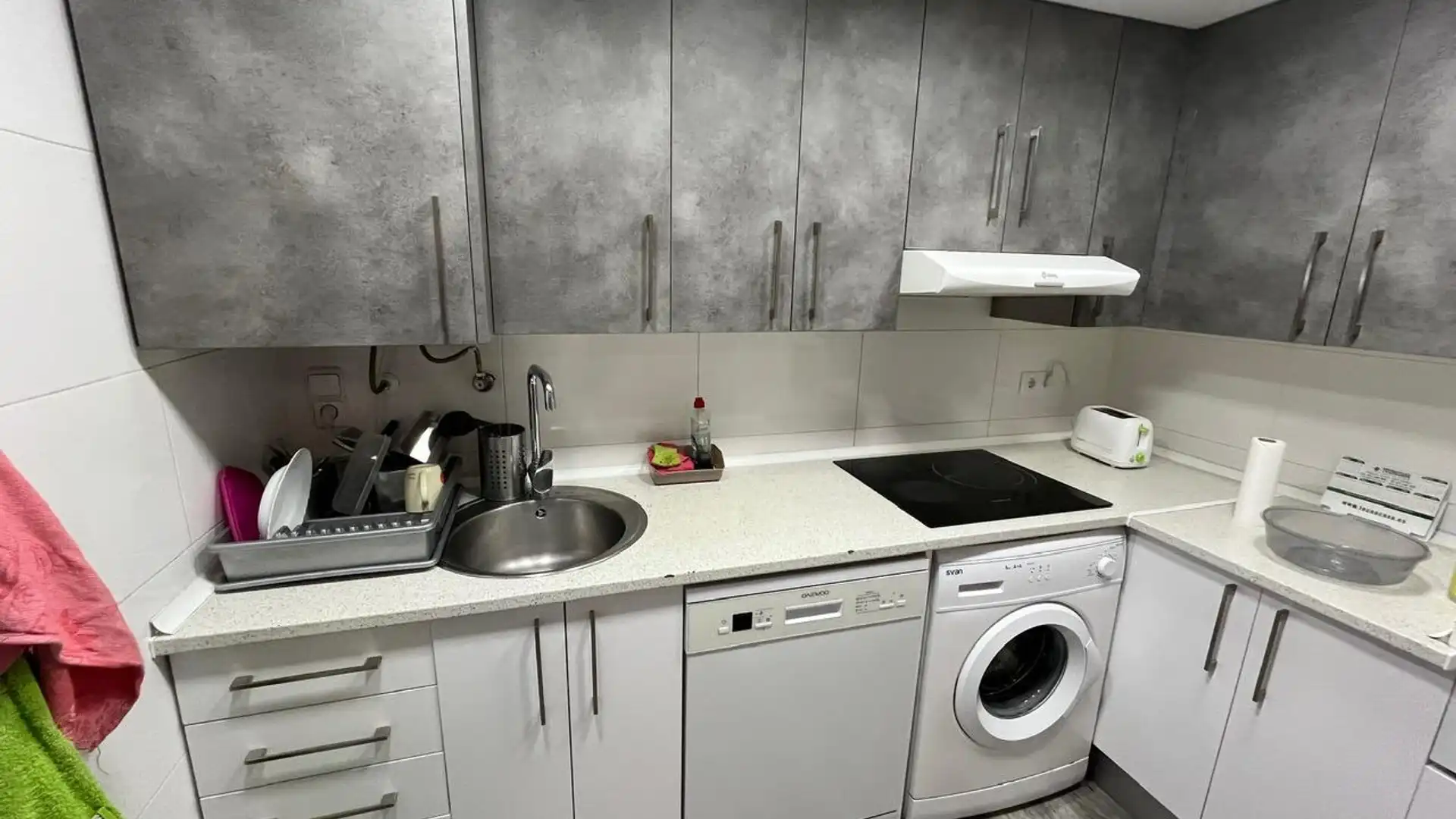Cocina de Piso en venta en  Zaragoza Capital con Calefacción, Terraza y Amueblado