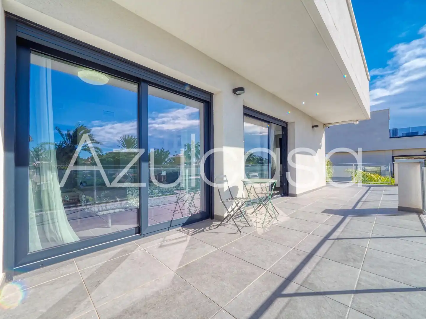 Terraza de Casa o chalet en venta en Sant Joan d'Alacant con Aire acondicionado, Terraza y Piscina