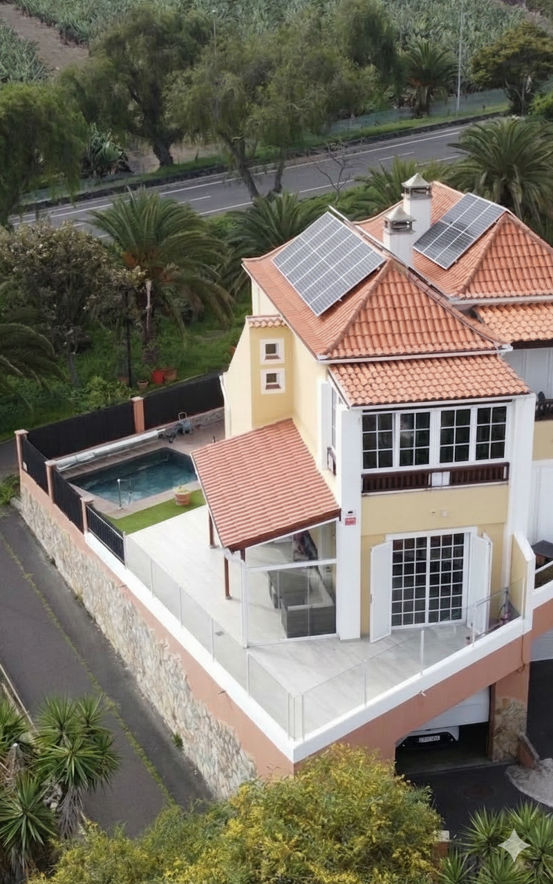 Swimming pool of Single-family semi-detached for sale in Puerto de la Cruz  with Parquet flooring, Terrace and Swimming Pool