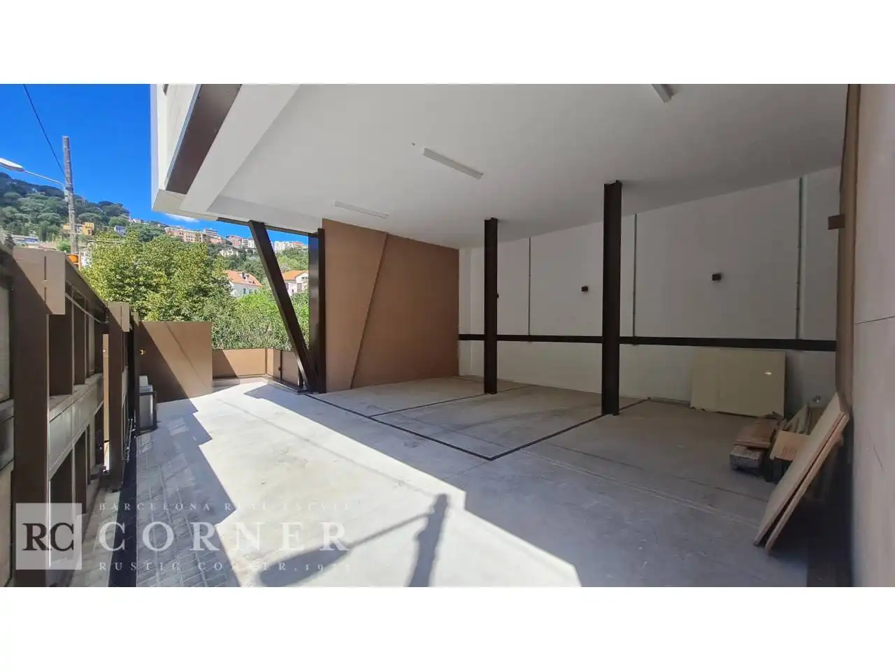 Vista exterior de Piso en venta en Barcelona con Aire acondicionado, Parquet y Terraza
