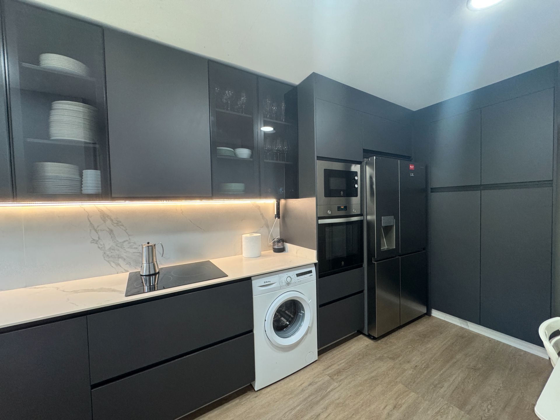 Kitchen of Duplex for sale in Teo  with Storage room