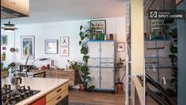 Kitchen of Flat to rent in  Madrid Capital  with Air Conditioner, Heating and Furnished