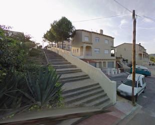 Exterior view of Single-family semi-detached for sale in La Pobla de Montornès    with Private garden