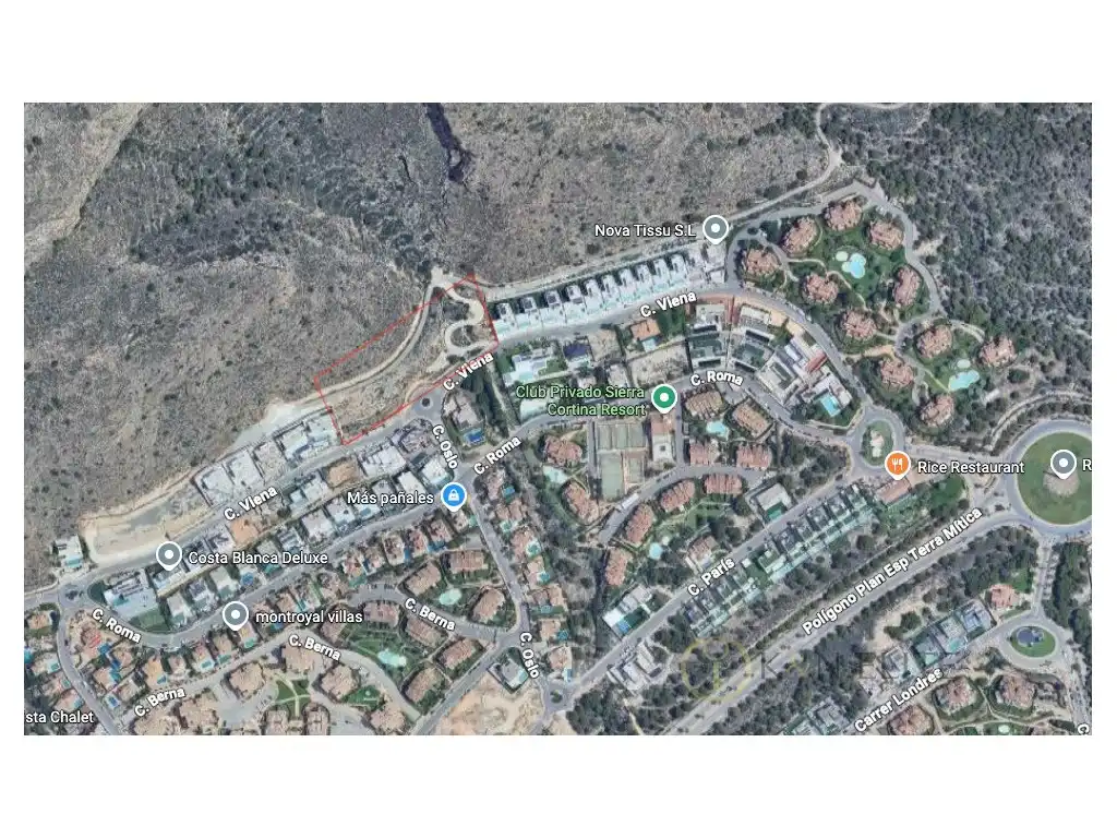 Terreny residencial en venda a Calle Viena