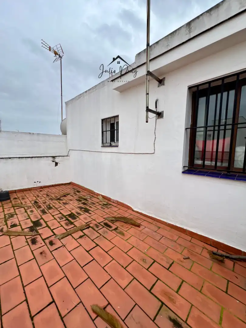 Vista exterior de Casa o xalet en venda en Coria del Río amb Aire condicionat i Traster