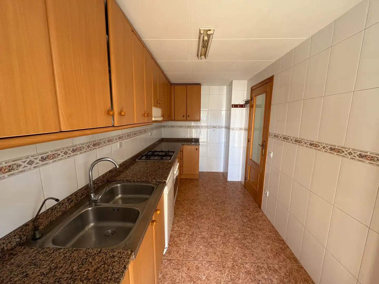 Kitchen of Flat for sale in Amposta  with Heating and Terrace