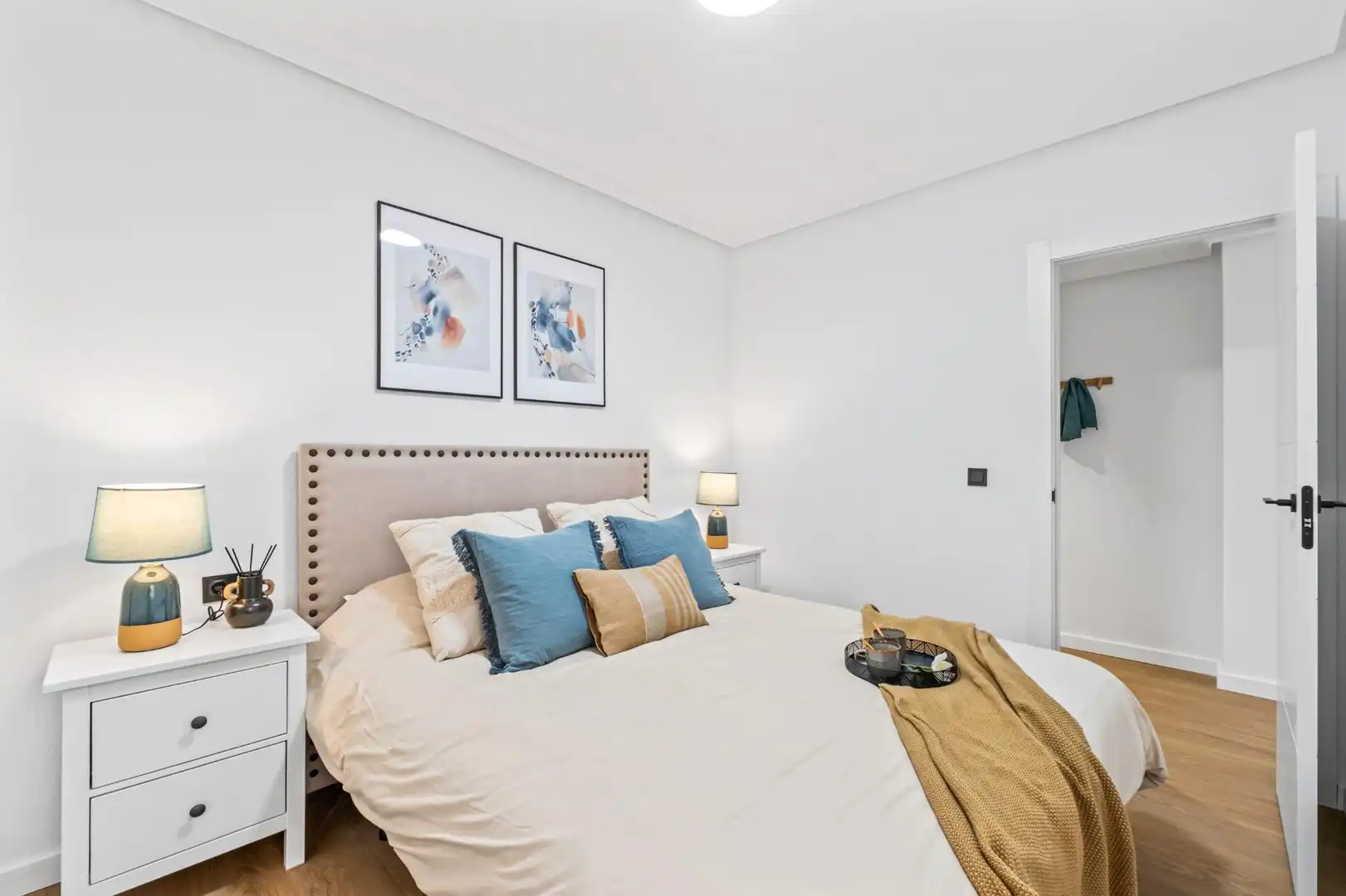 Schlafzimmer von Erdgeschoss zum Verkauf in Orihuela mit Klimaanlage, Heizung und Terrasse