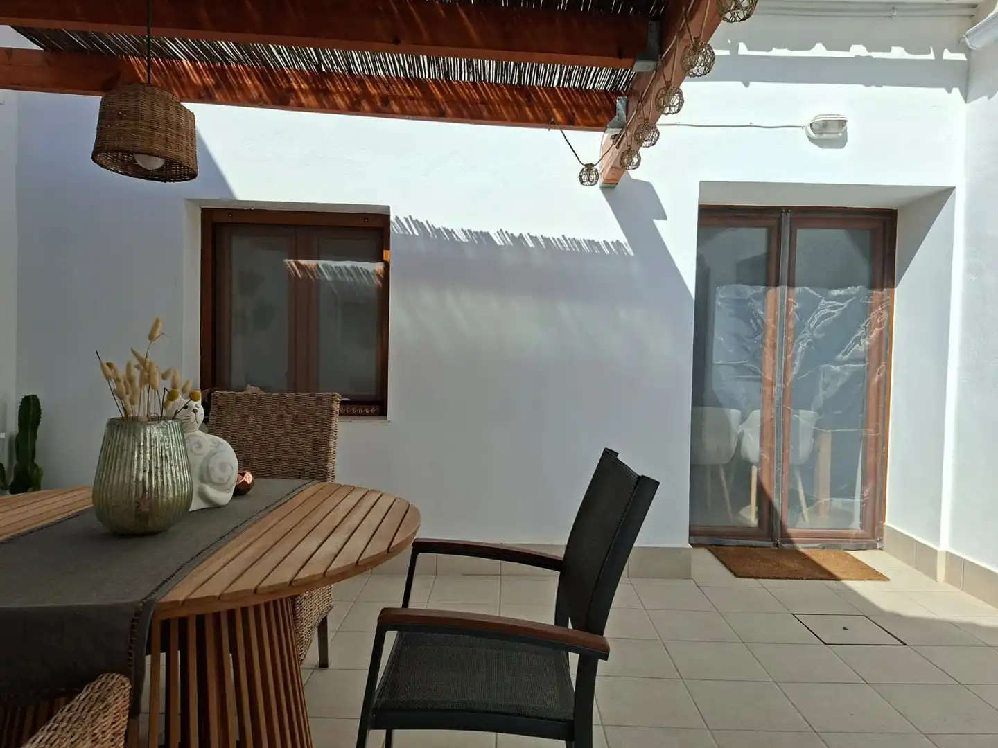 Terraza de Casa adosada en venta en Dénia con Calefacción