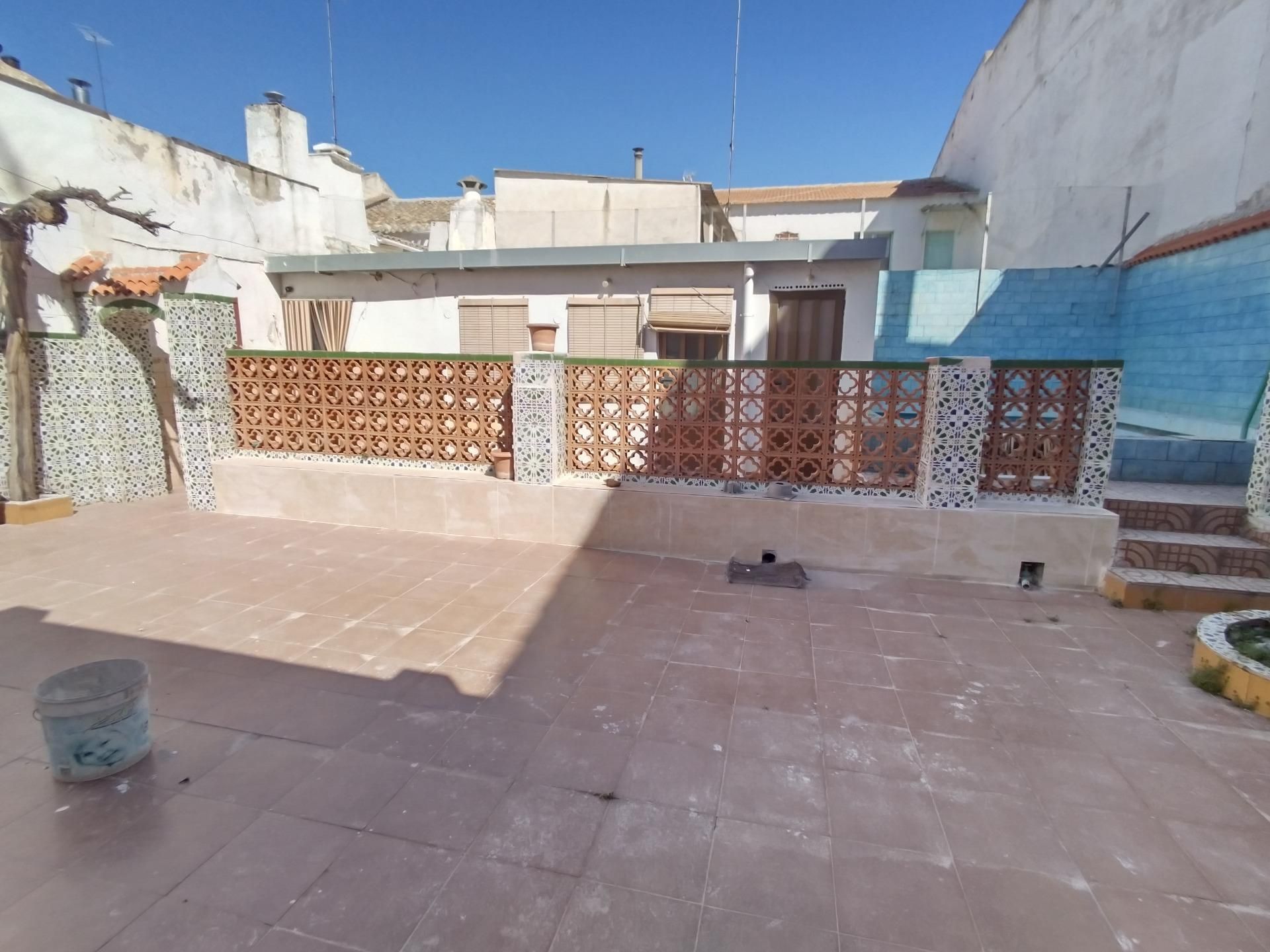 Exterior view of House or chalet for sale in La Roda  with Terrace, Storage room and Swimming Pool