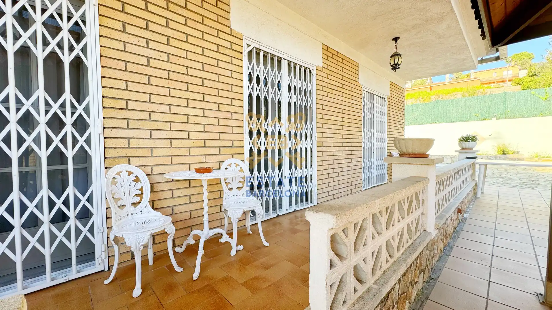Terrasse von Haus oder Chalet zum Verkauf in Lloret de Mar mit Klimaanlage, Heizung und Schwimmbad