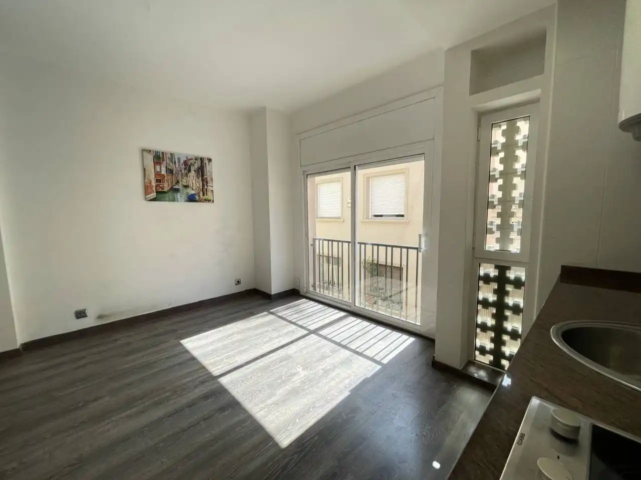Bedroom of Flat for rent in Barcelona  with Parquet flooring